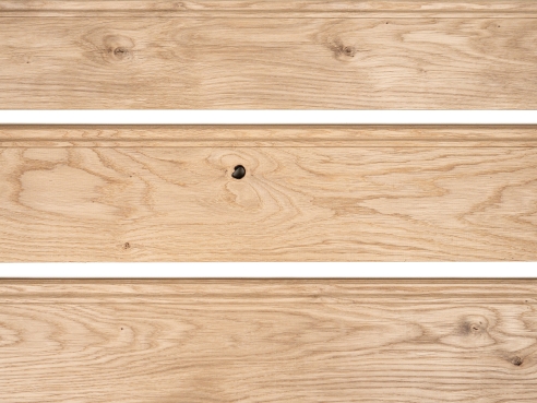 Solid Skirting Board Oak Rustic 20x130 unfinished 1,5-2,5m Hamburger, knots NOT filled - Copy